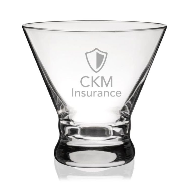 True® Stemless Martini