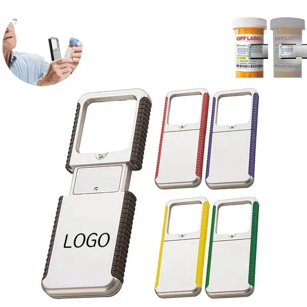 LED Retractable Magnifier - Portable Magnifying Glass 1