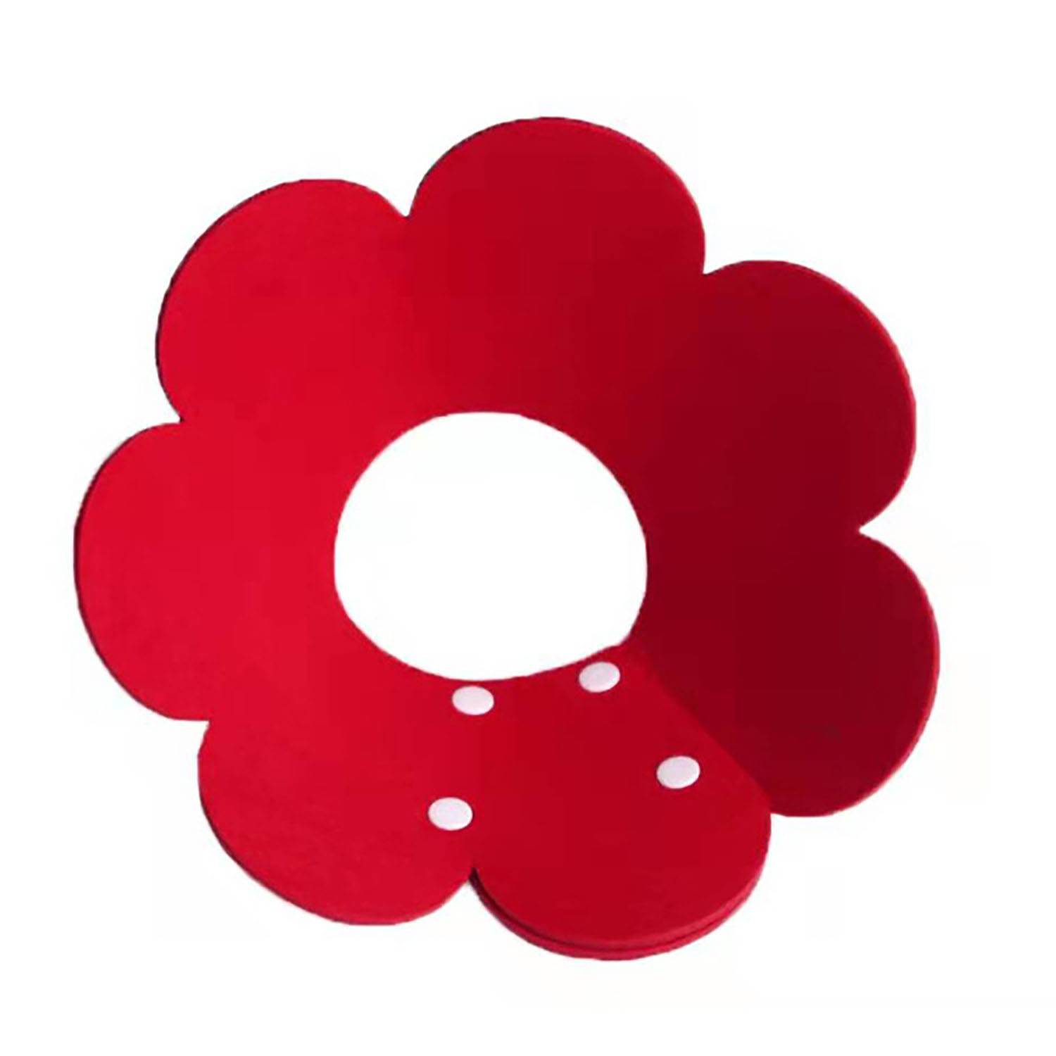 Flower L size Shaped Adjustable Pet Elizabeth Collar 3