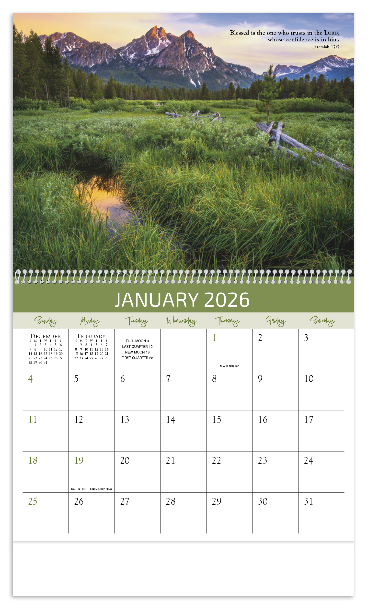 Triumph® Calendars World of Inspiration Calendar 5