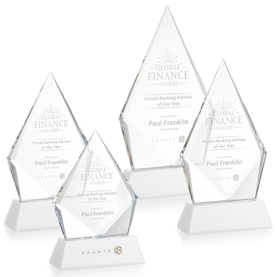 Shelton Award on Newhaven Base - White