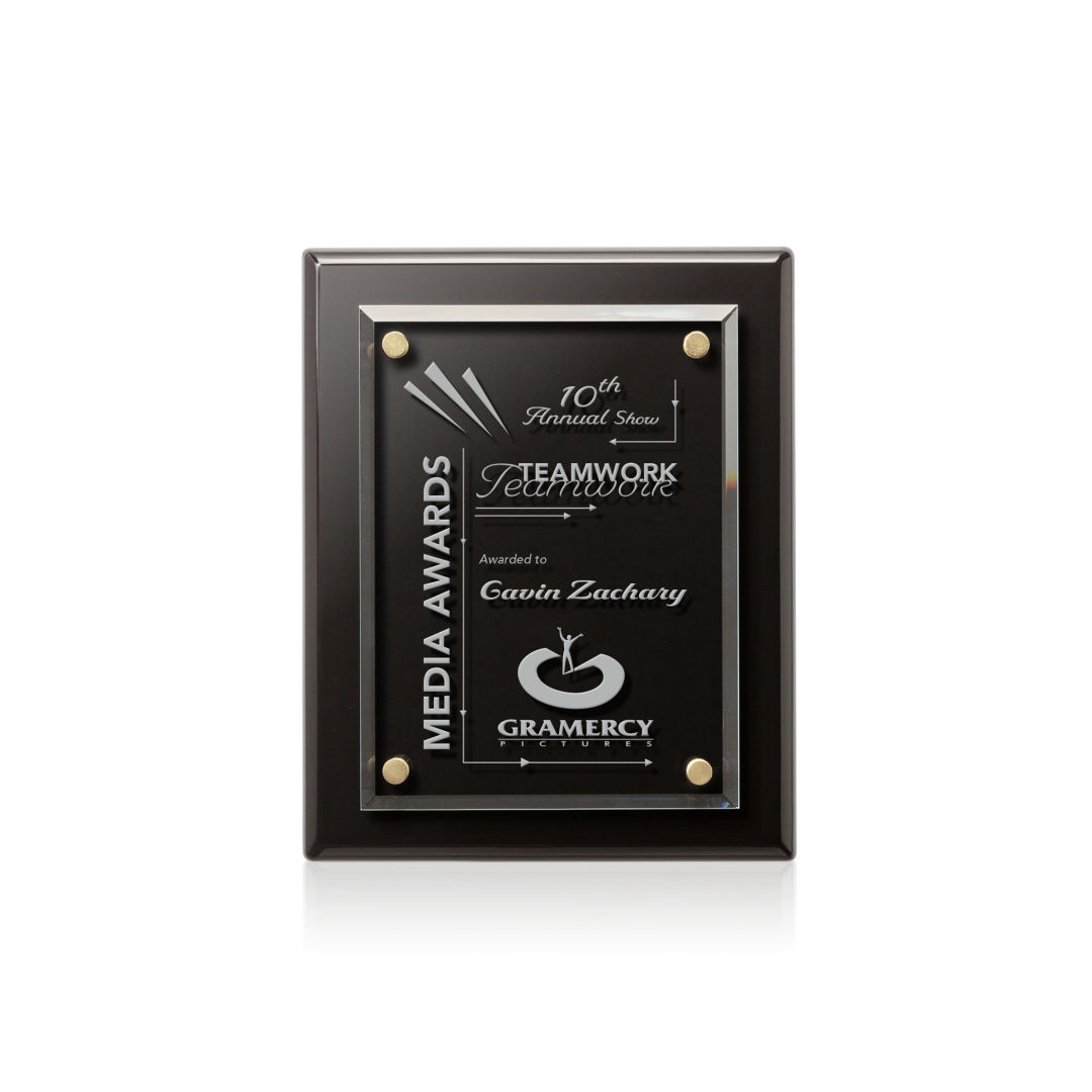 Caledon Plaque - Black/Gold 6