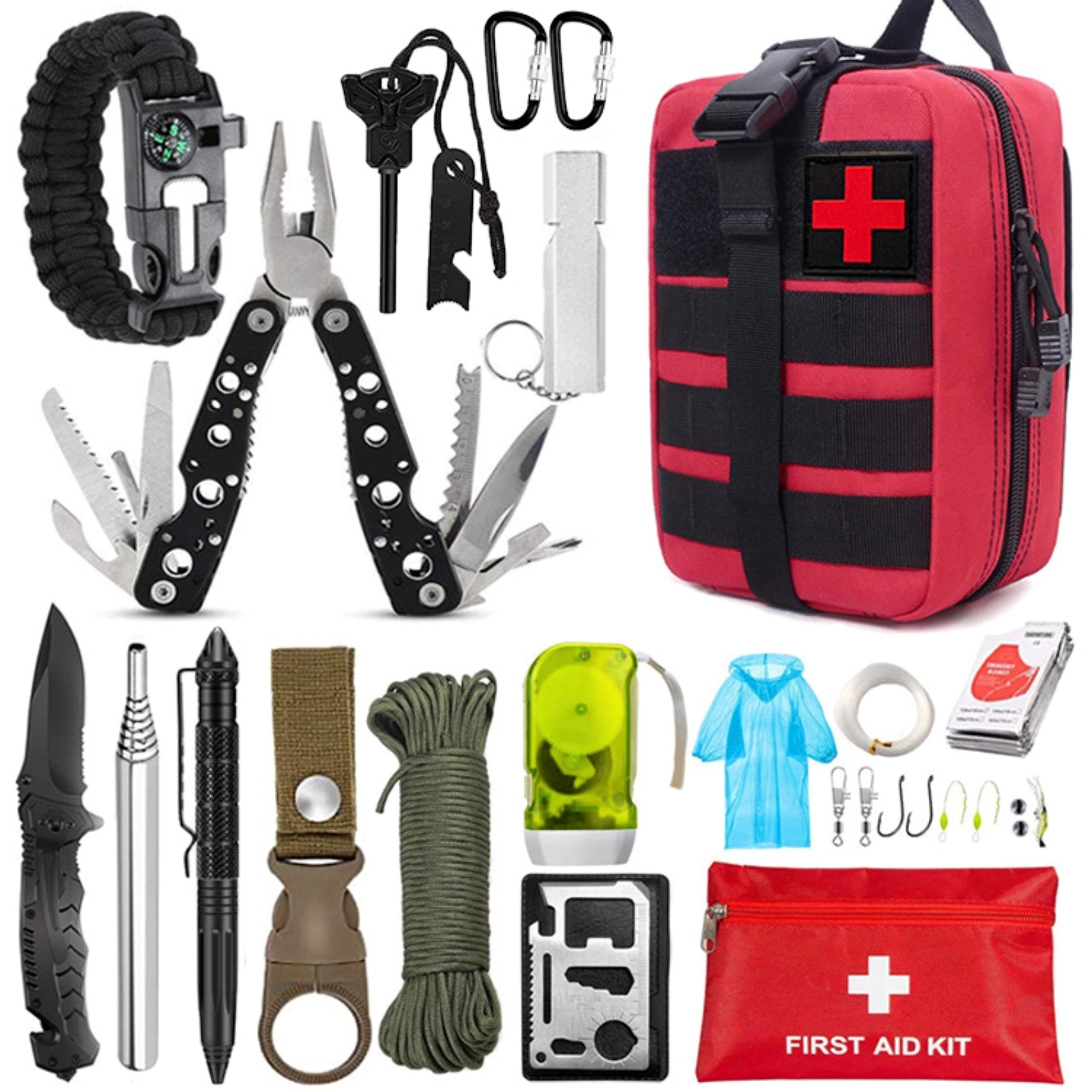 Outdoor Camping Survival Multi-Tool Kit 3