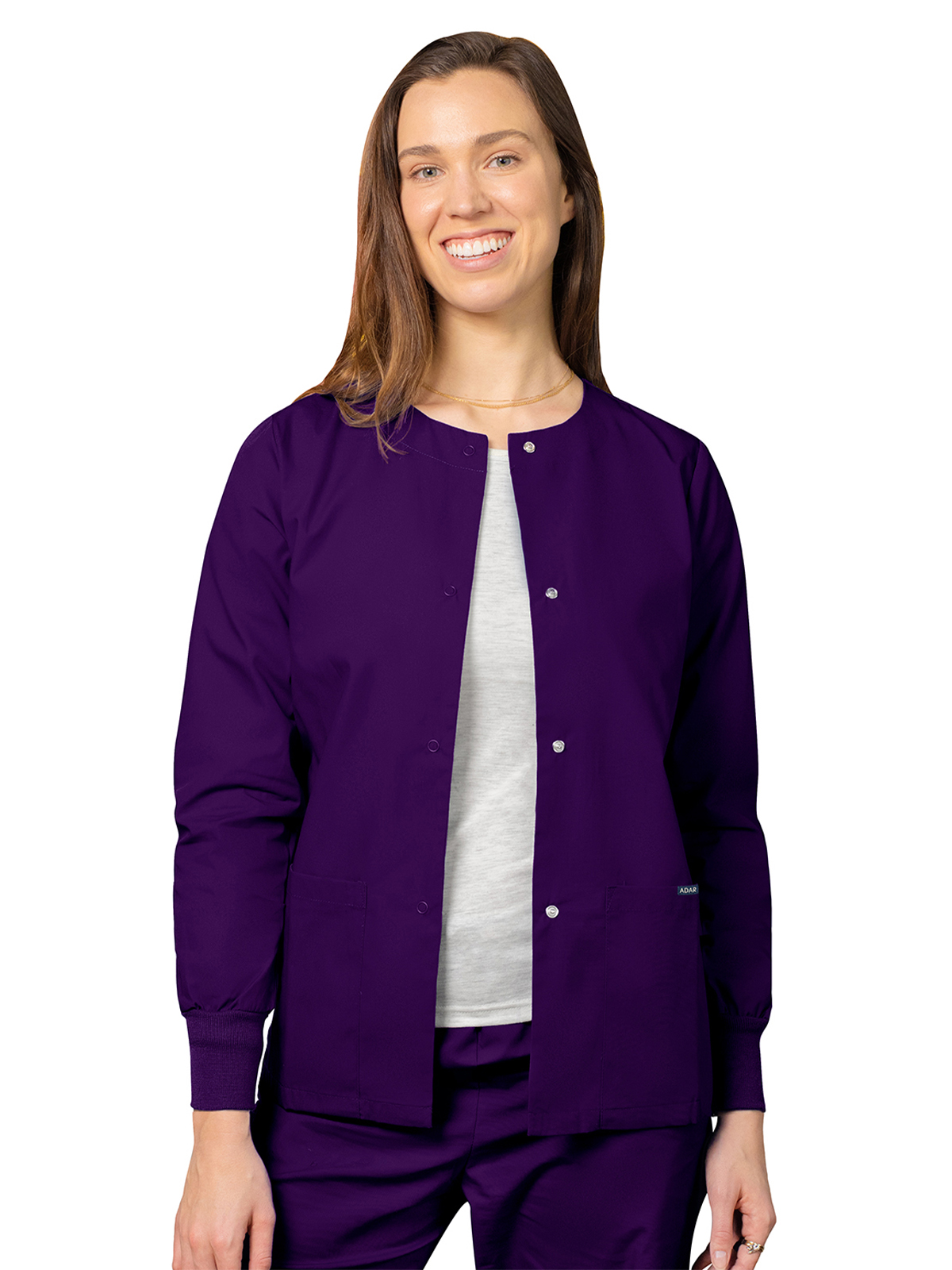 Adar - Universal - Women's Round Neck Jacket 5