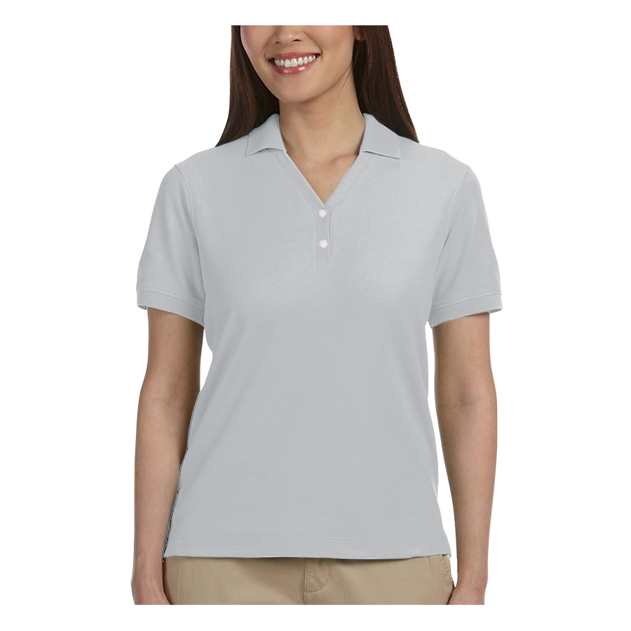 Devon & Jones Ladies' Short-Sleeve Y-Collar Polo Shirts 27