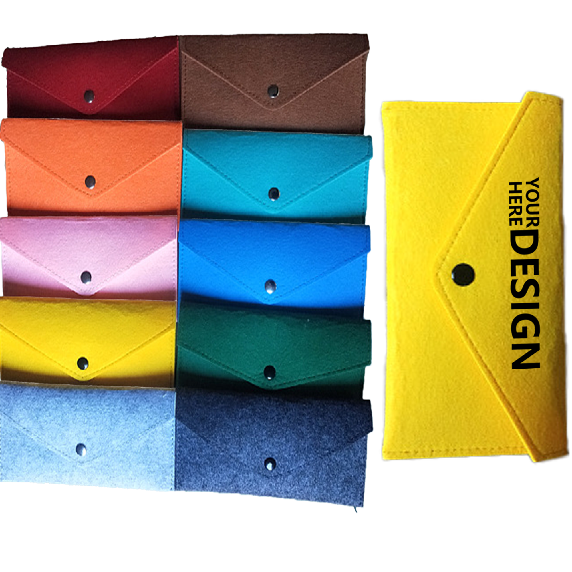 Felt Document Storage Pouch 6