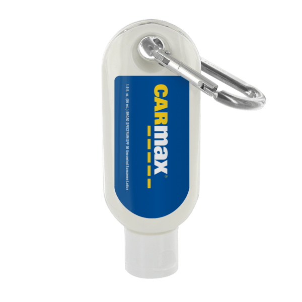 1.9 oz SPF 50 Sunscreen in Clear Bottle with Carabiner 9