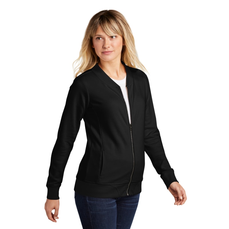 Sport-Tek Women's Lightweight French Terry Bomber 9