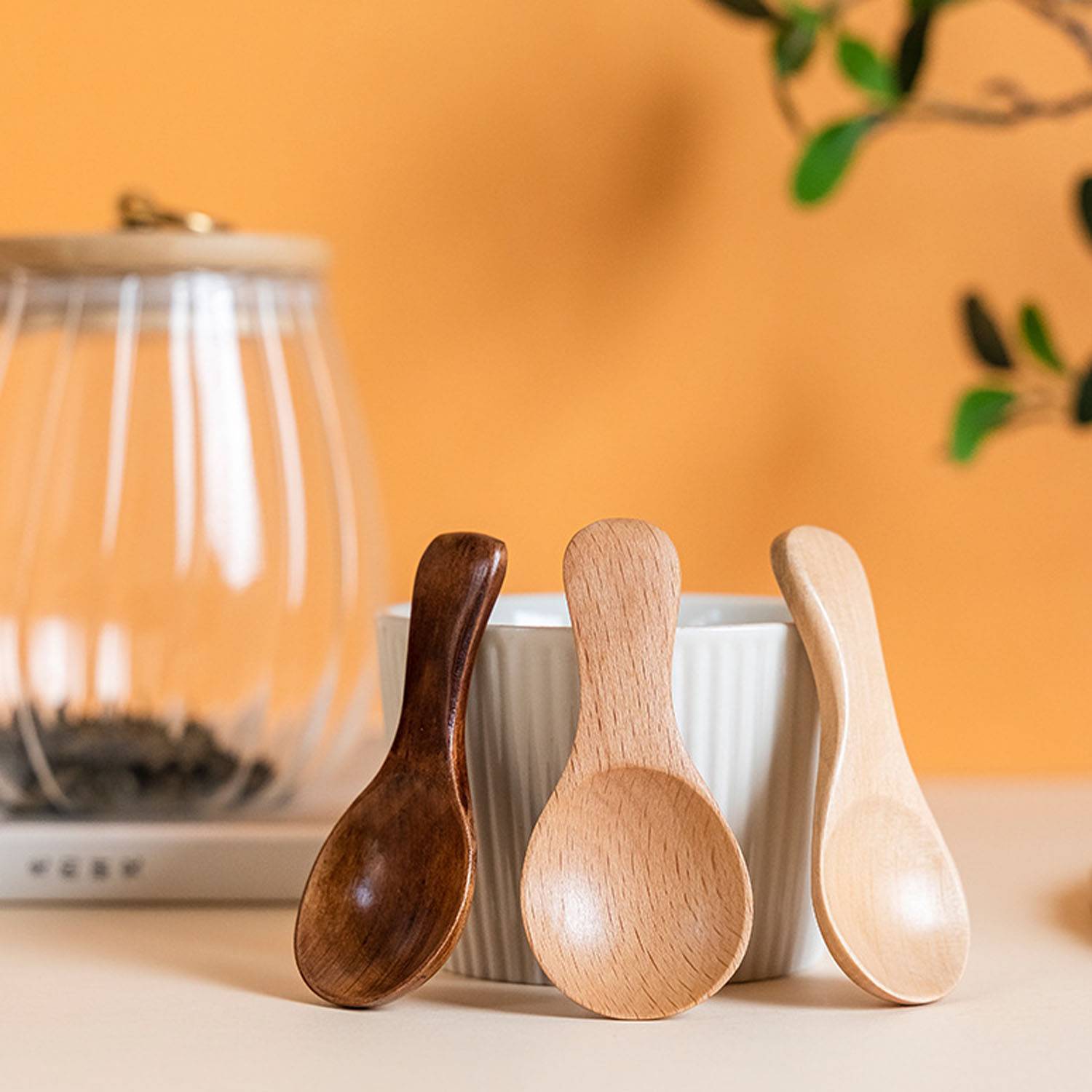 Japanese-Style Beechwood Mini Spoon 2