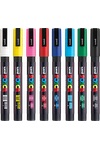 POSCA 8 Piece Basic Marker Set with Bag - Fine 29