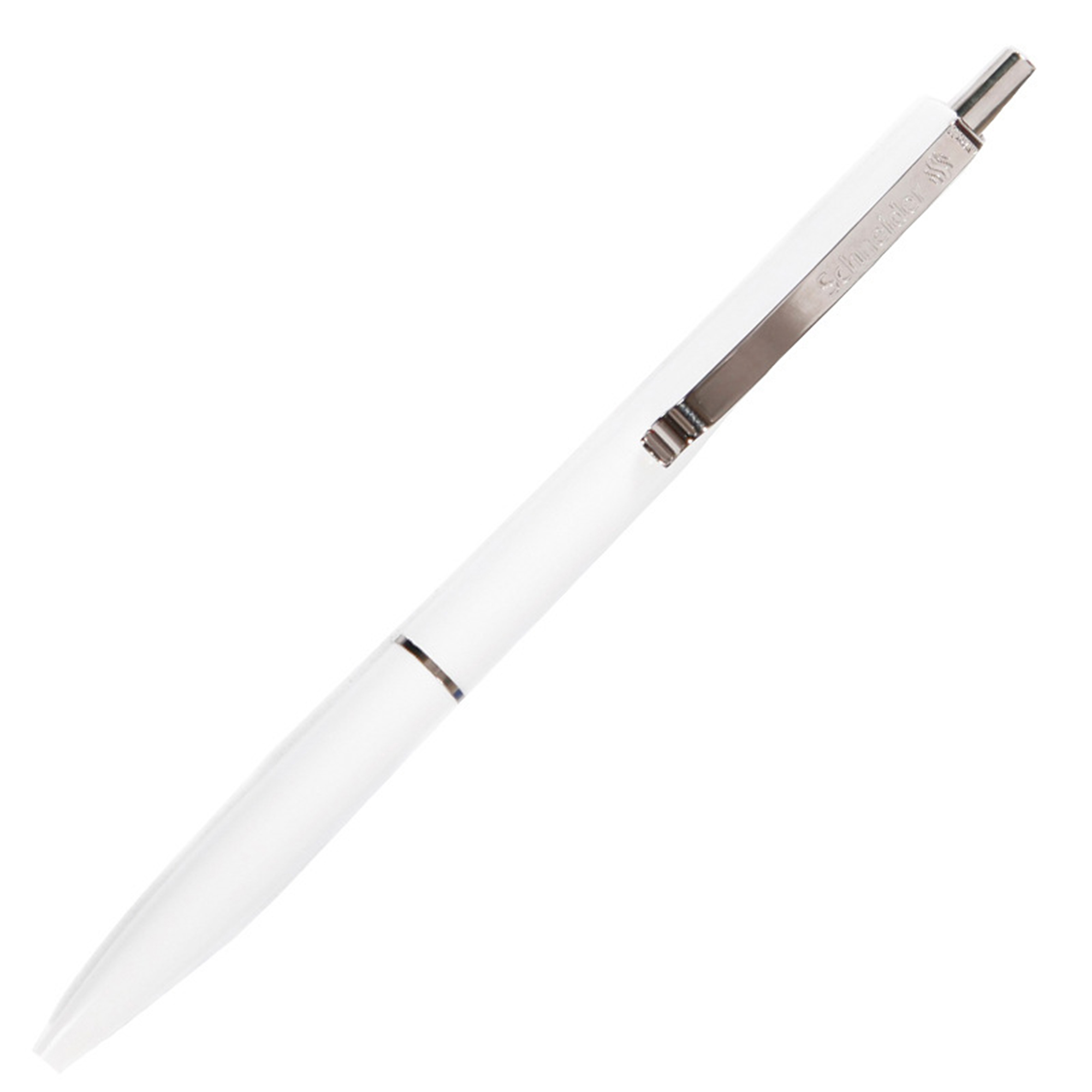 Slim Plastic Ballpoint Pen 5.31" x 0.39" With Metal Clip 7
