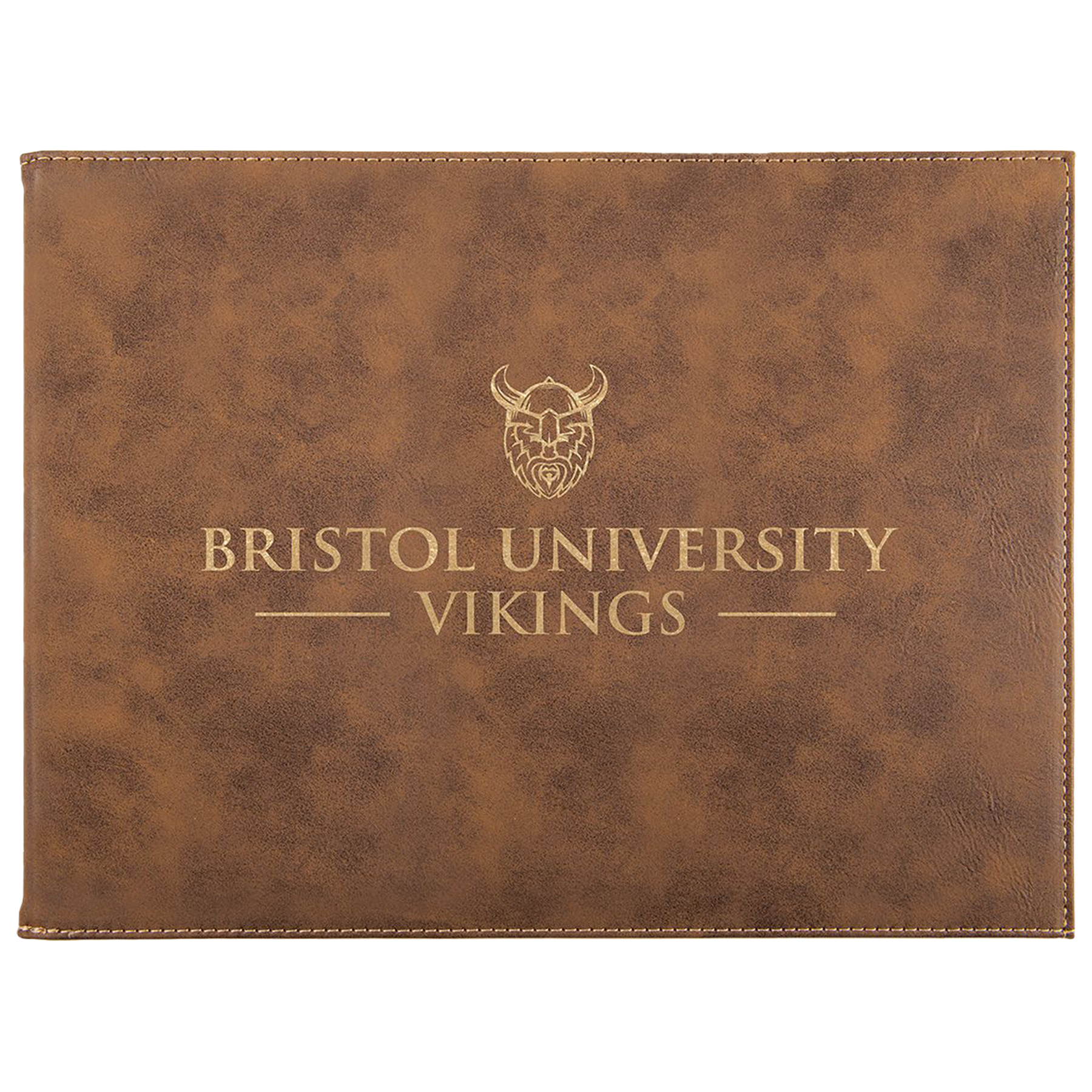 Rustic/Gold Leatherette Certificate Holder