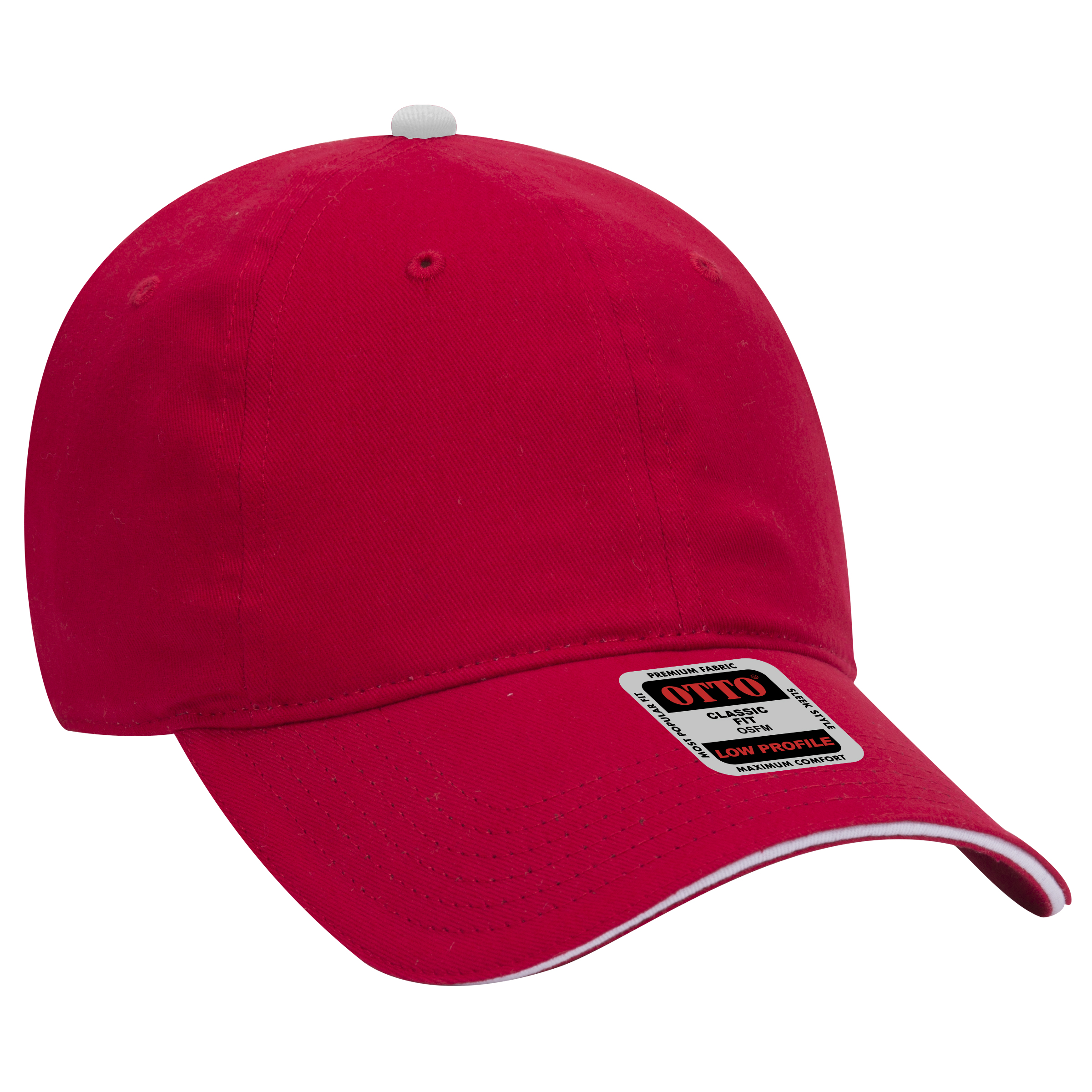 OTTO CAP® 6 Panel Low Profile Baseball Cap 61