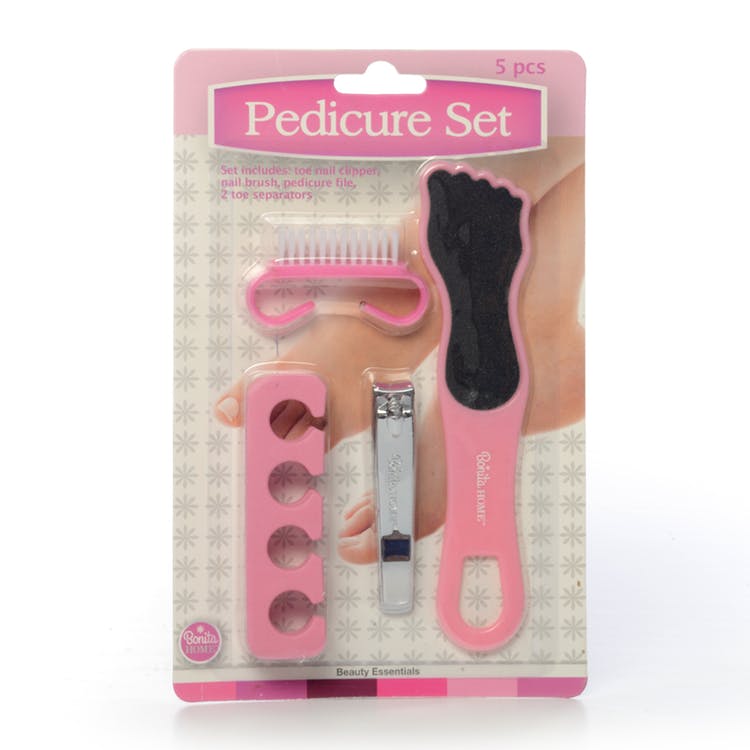 Pedicure Kits - Pink 5 Piece 2