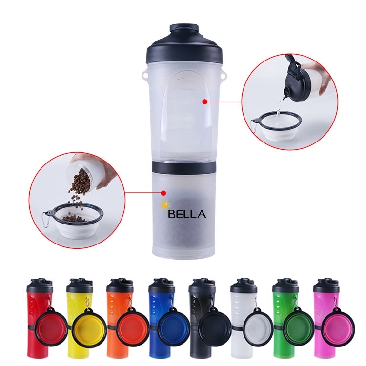 2-in-1 Pet Travel Bottle Bowl 1