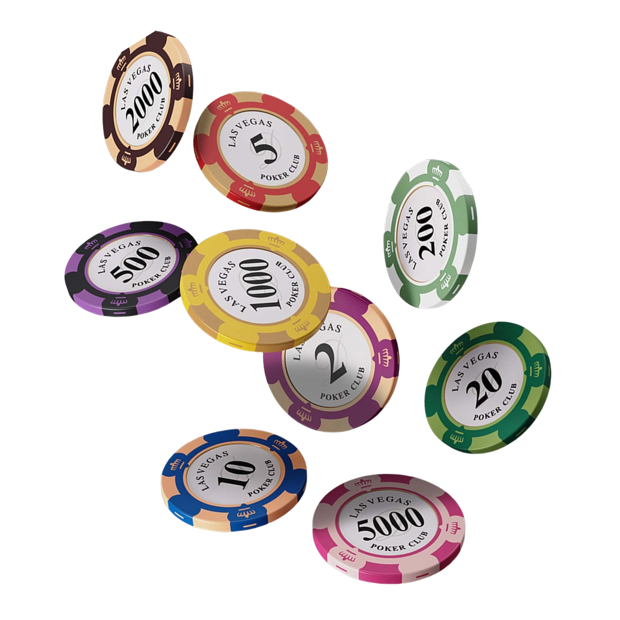 Ceramic Poker Chips 1