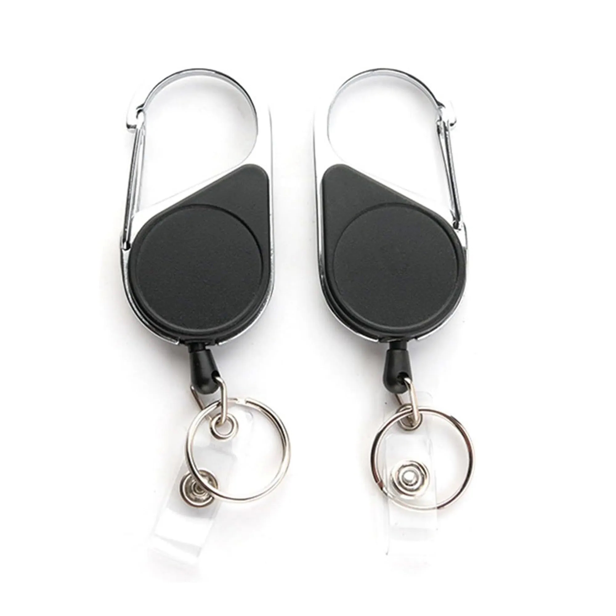 Carabiner Heavy Duty Badge Holder Keychain 2