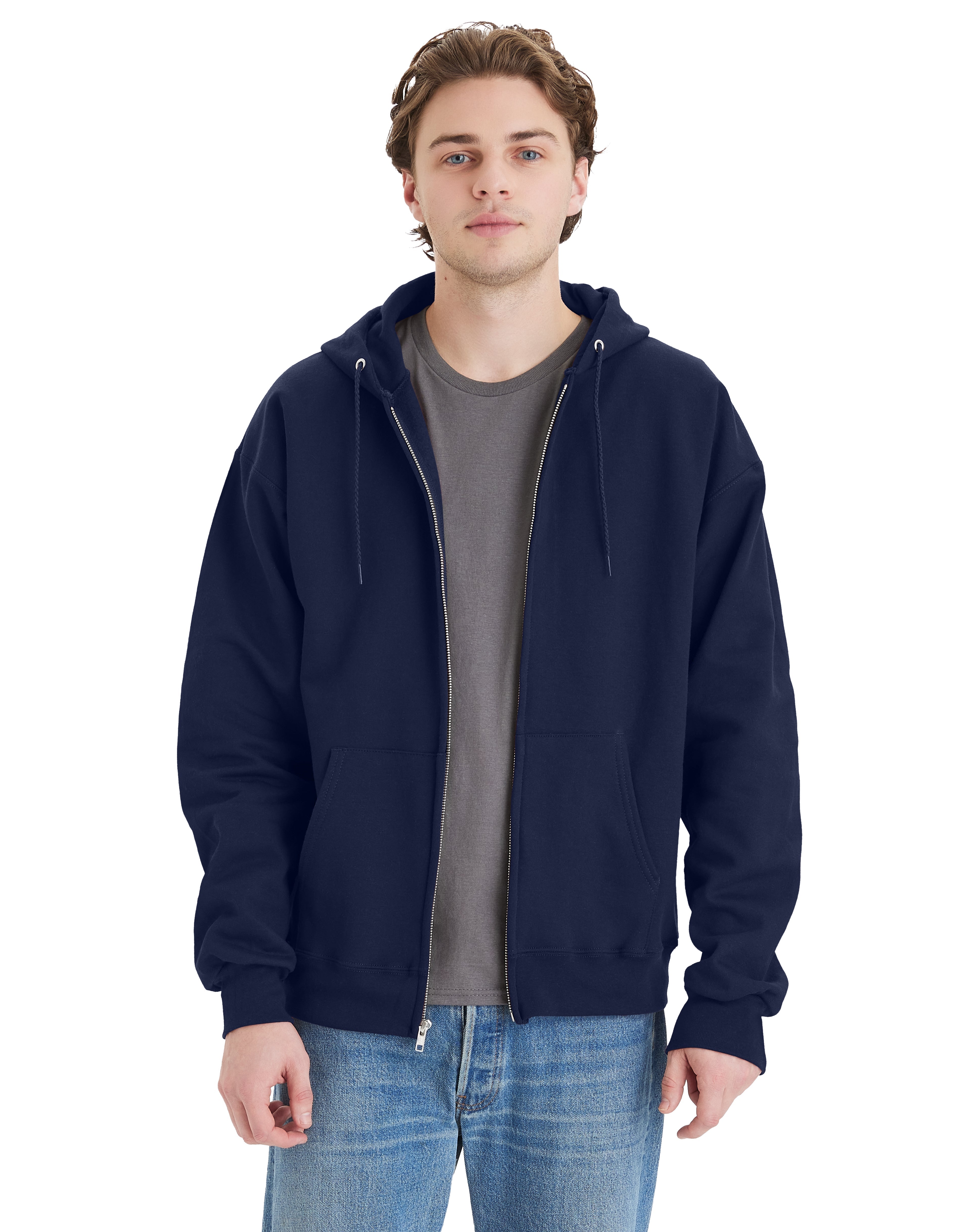 Hanes Ultimate Cotton® Full-Zip Fleece Hoodie 10