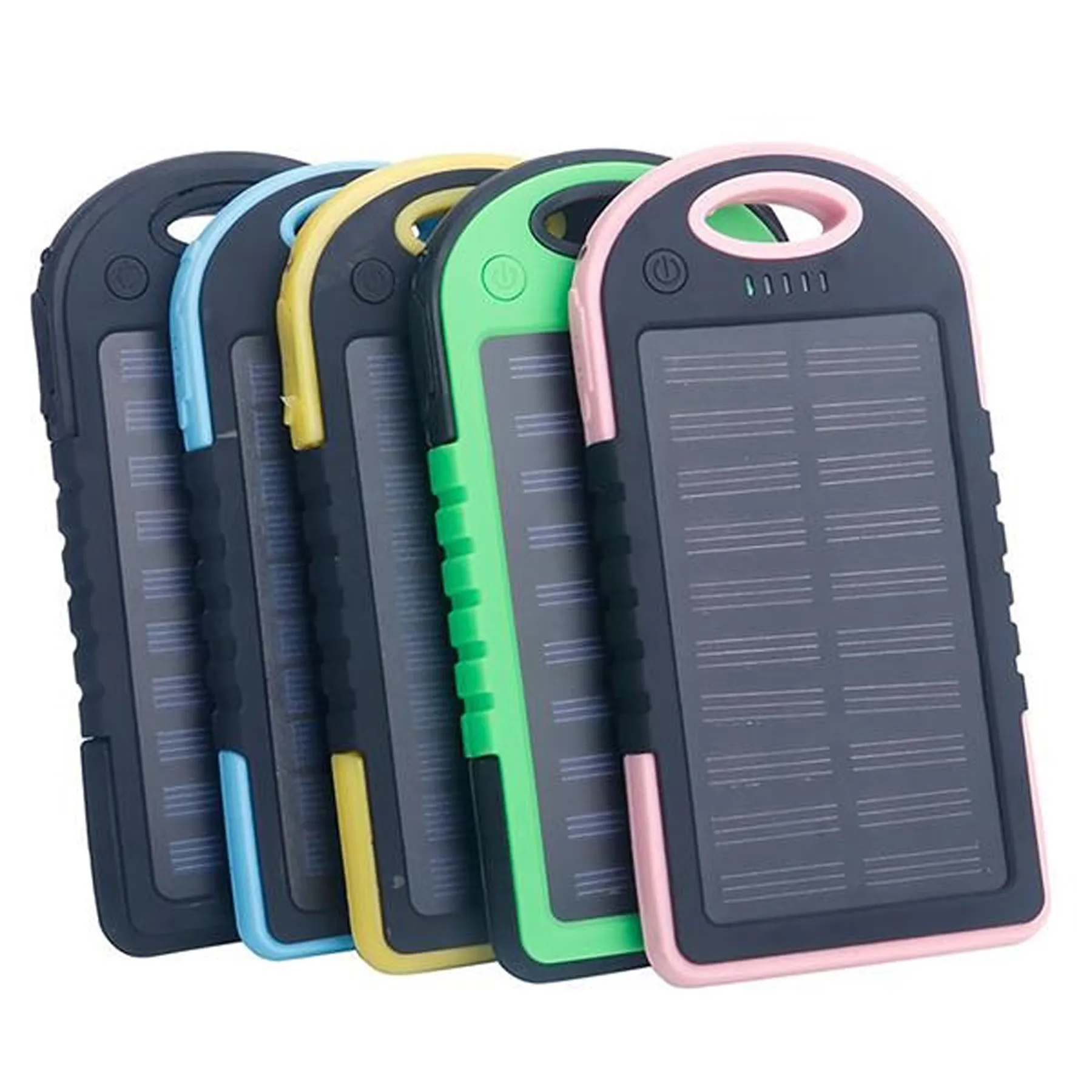 Quick Ship- 5000mah Water Resistant Solar Power Bank 4