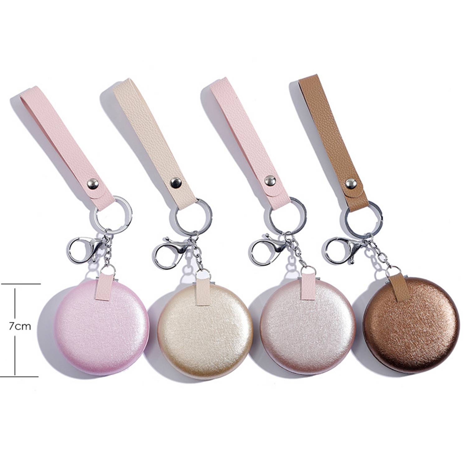 Compact Mirror With Keychain 3