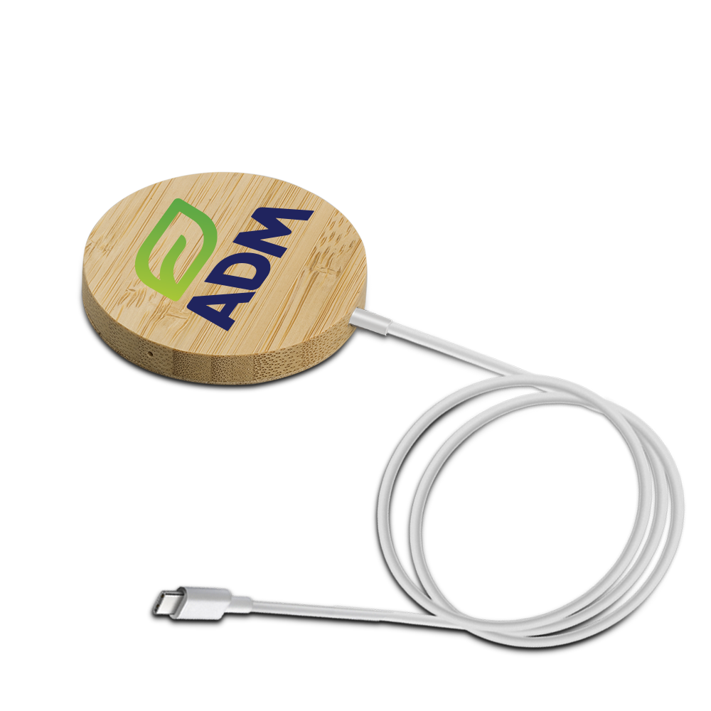 Rosedale 15W Bamboo Magnetic Wireless Charger 11