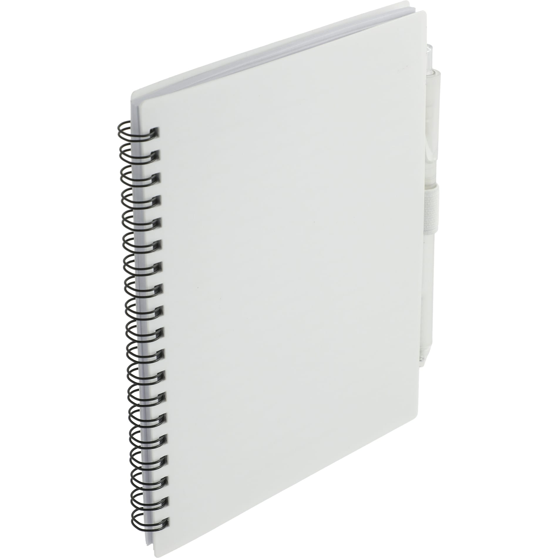 FSC® Recycled 5.5” x 7” Spiral Notebook w/ RPET Pe 219