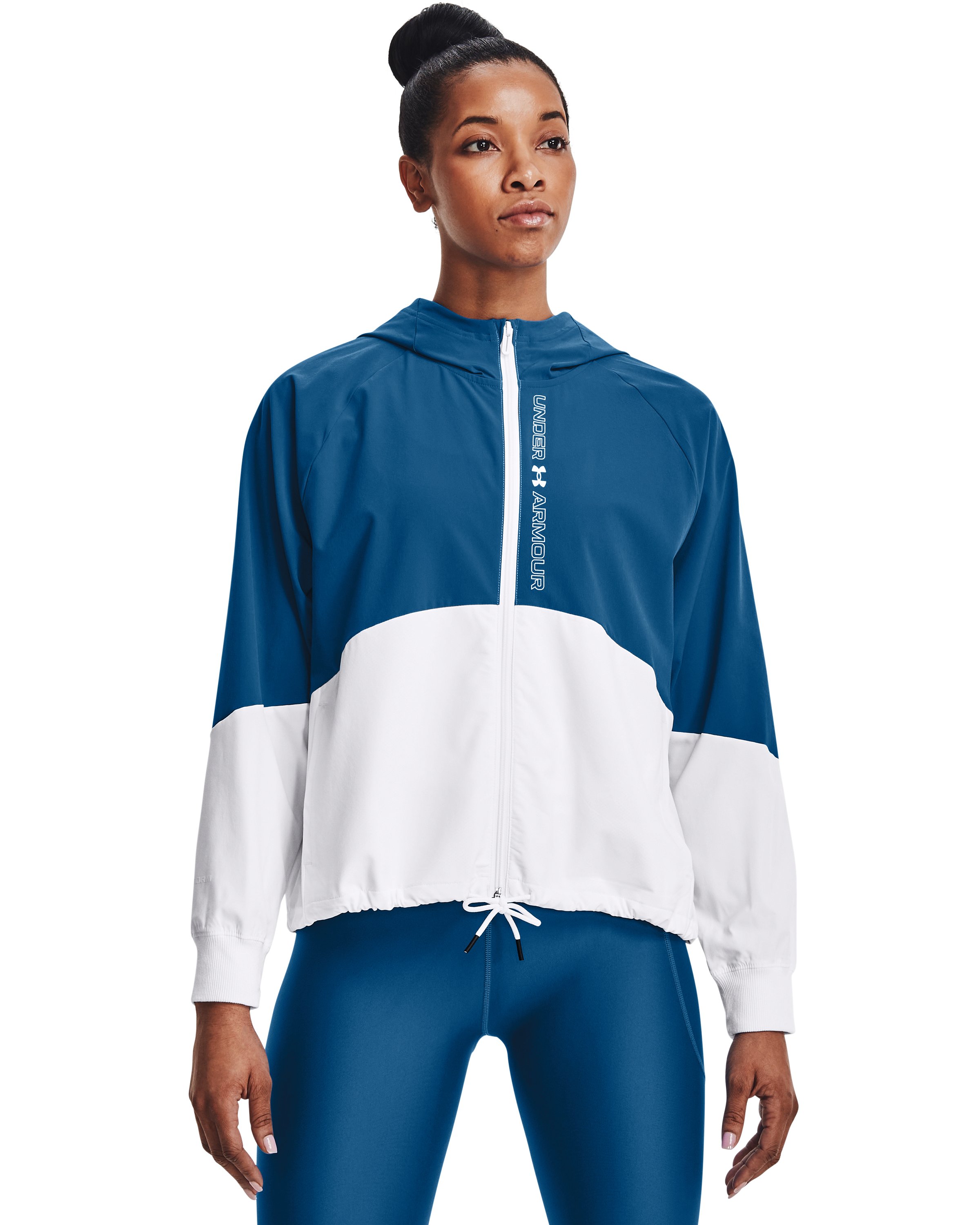 UA Woven Women's Full-Zip Jacket 12