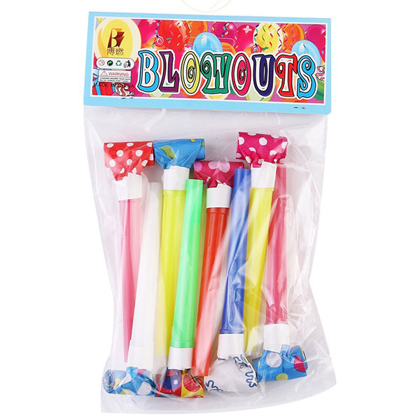 Plastic children party whistle kid toy 6