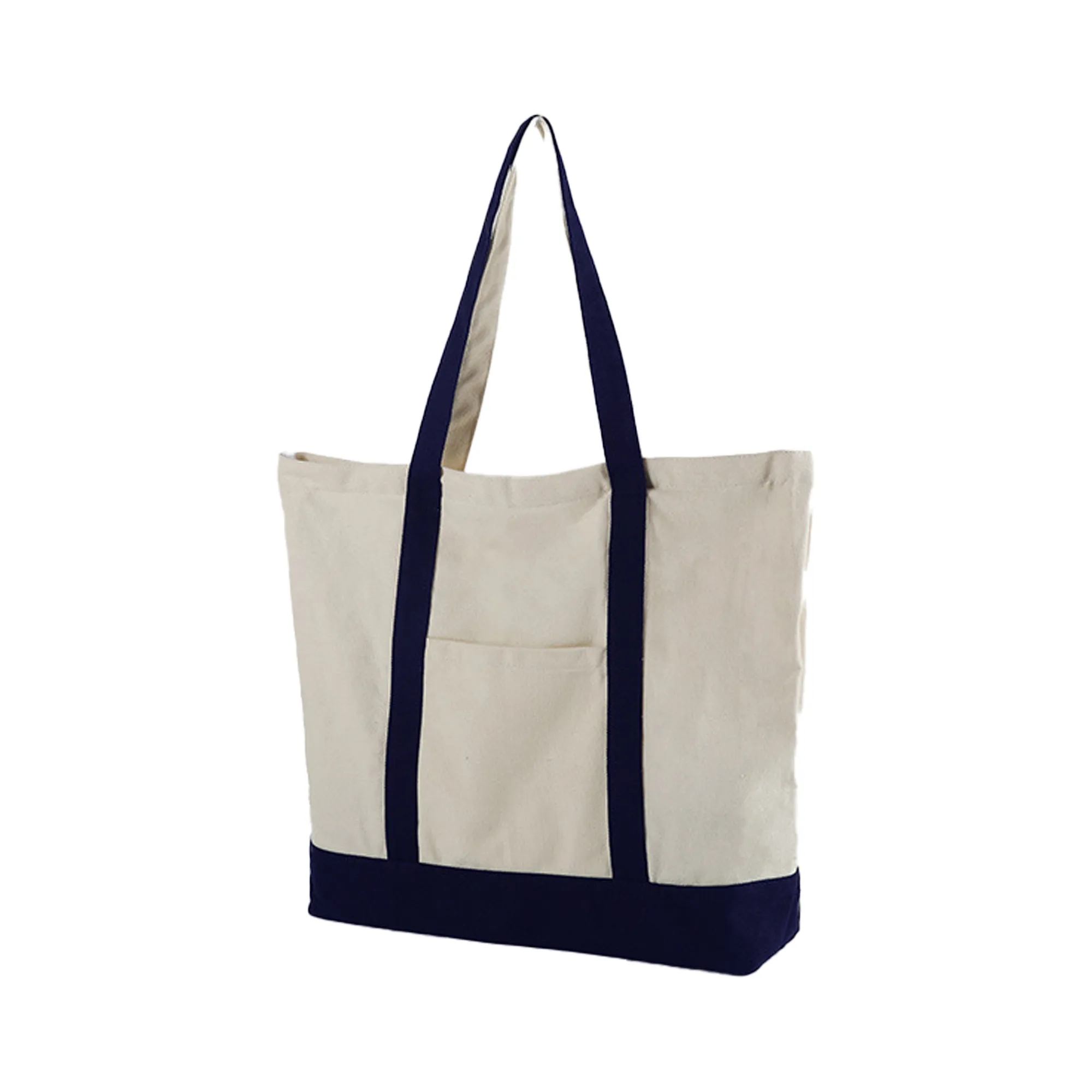 12oz Canvas Boat Tote Bag w/Pocket 8