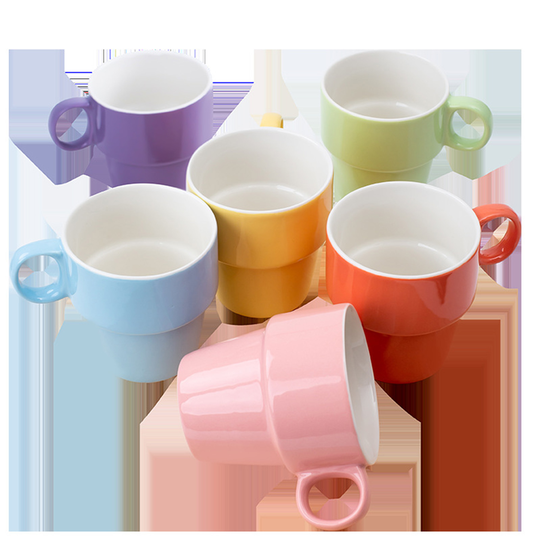 9 Oz. Porcelain Stackable Mug 2