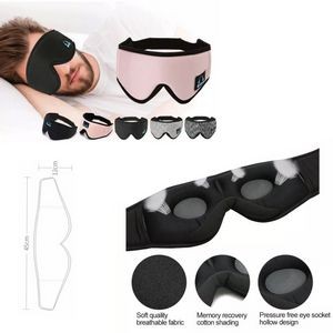 3D Headband Sleep Headphones Mask 3