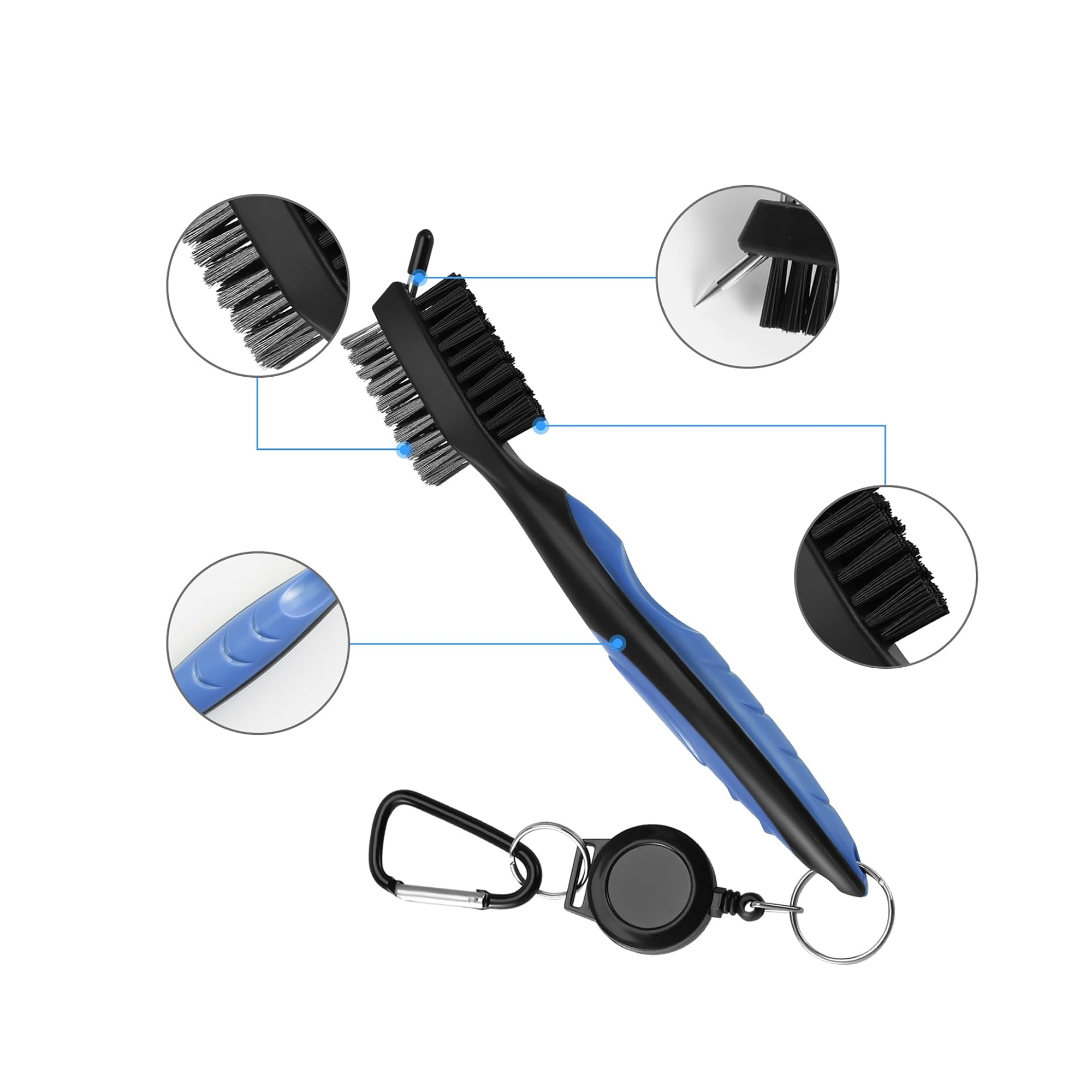 Golf Accessories Club Cleaning Brush 3