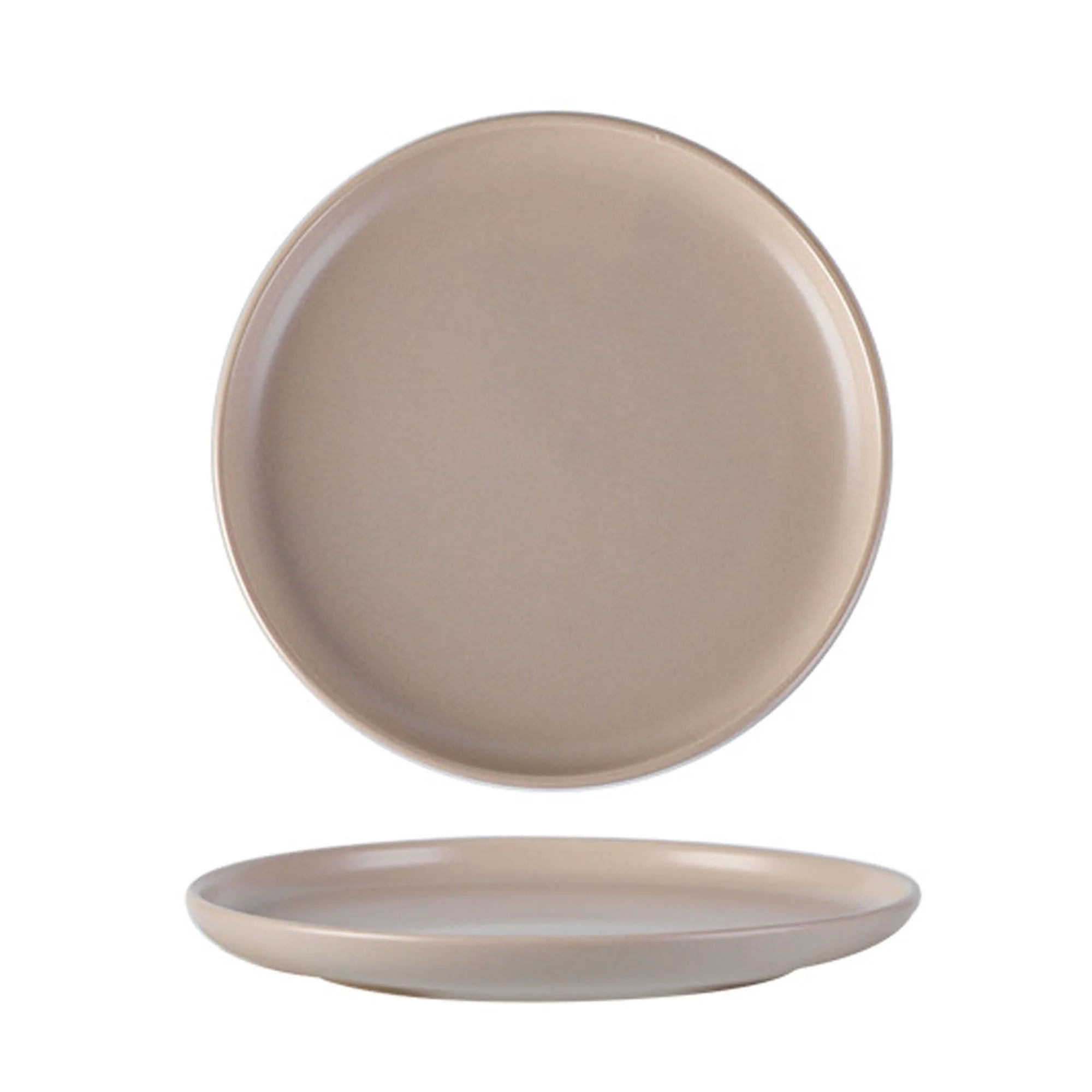 5.9" Ceramic Steak Dim Sum Dinner Plate 3