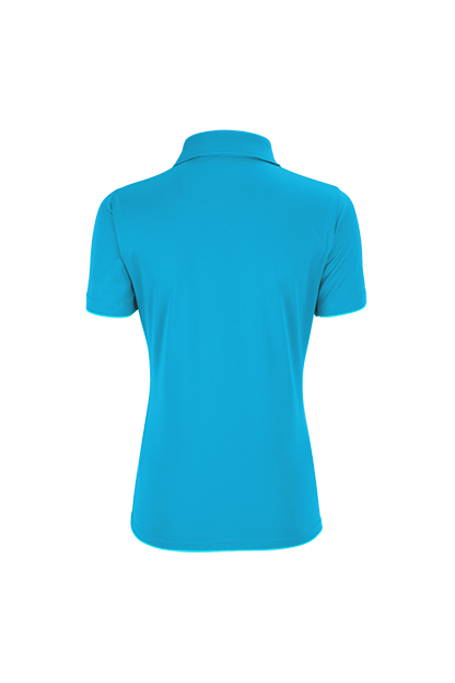 Women's Vansport Omega Solid Mesh Tech Polo 24