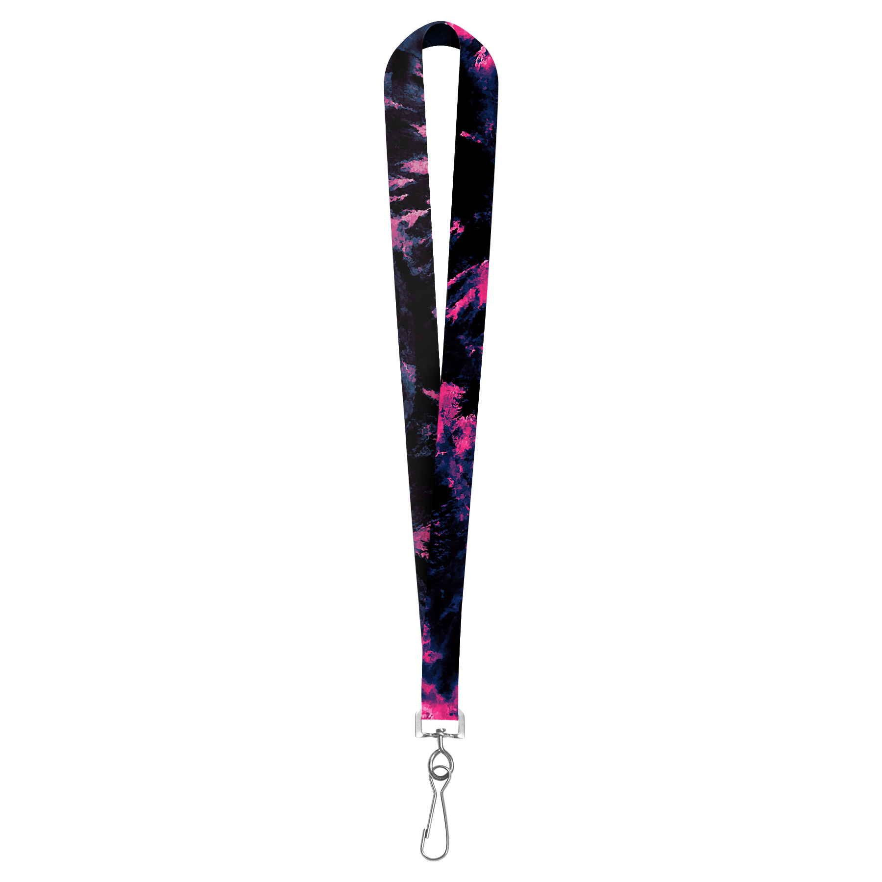3/4'' Full Color Sublimated Lanyard With Metal J Hook 14