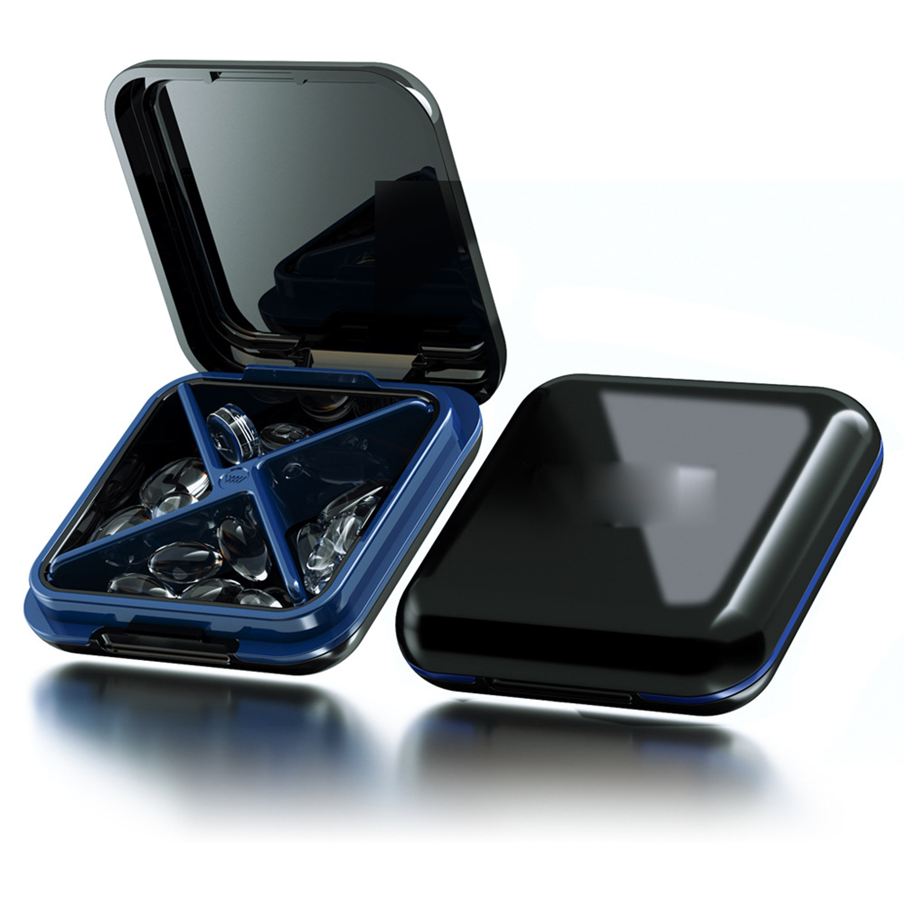 Portable Waterproof Travel Pill Organizer