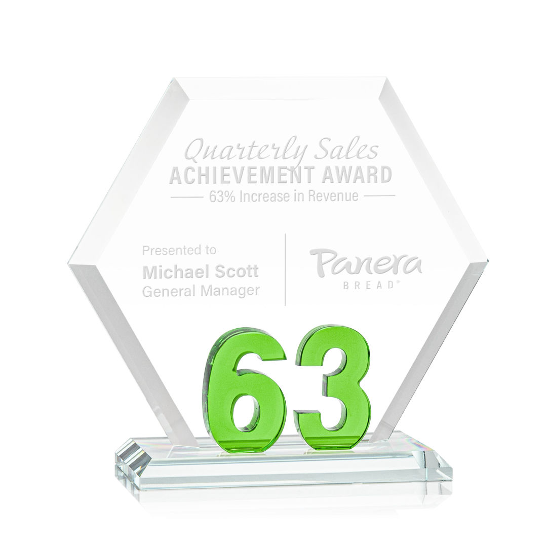 Riviera Milestone Award - Green 15