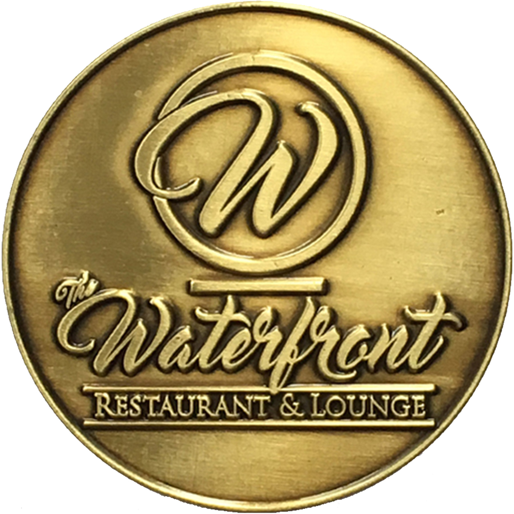 Zinc Die Cast Coins: 1-1/2" DIA x 3/25" D