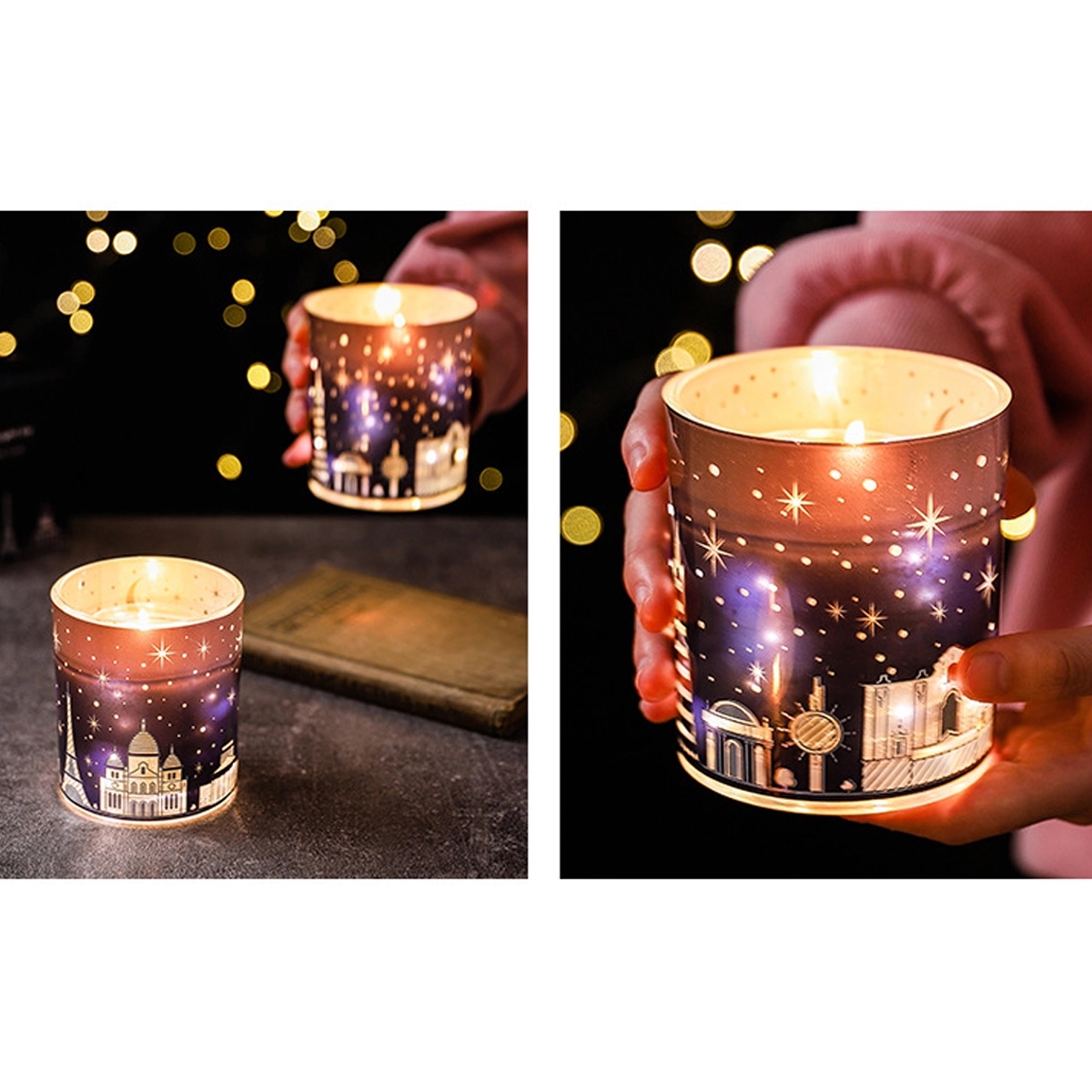Aromatherapy Candle Led Light Up 4