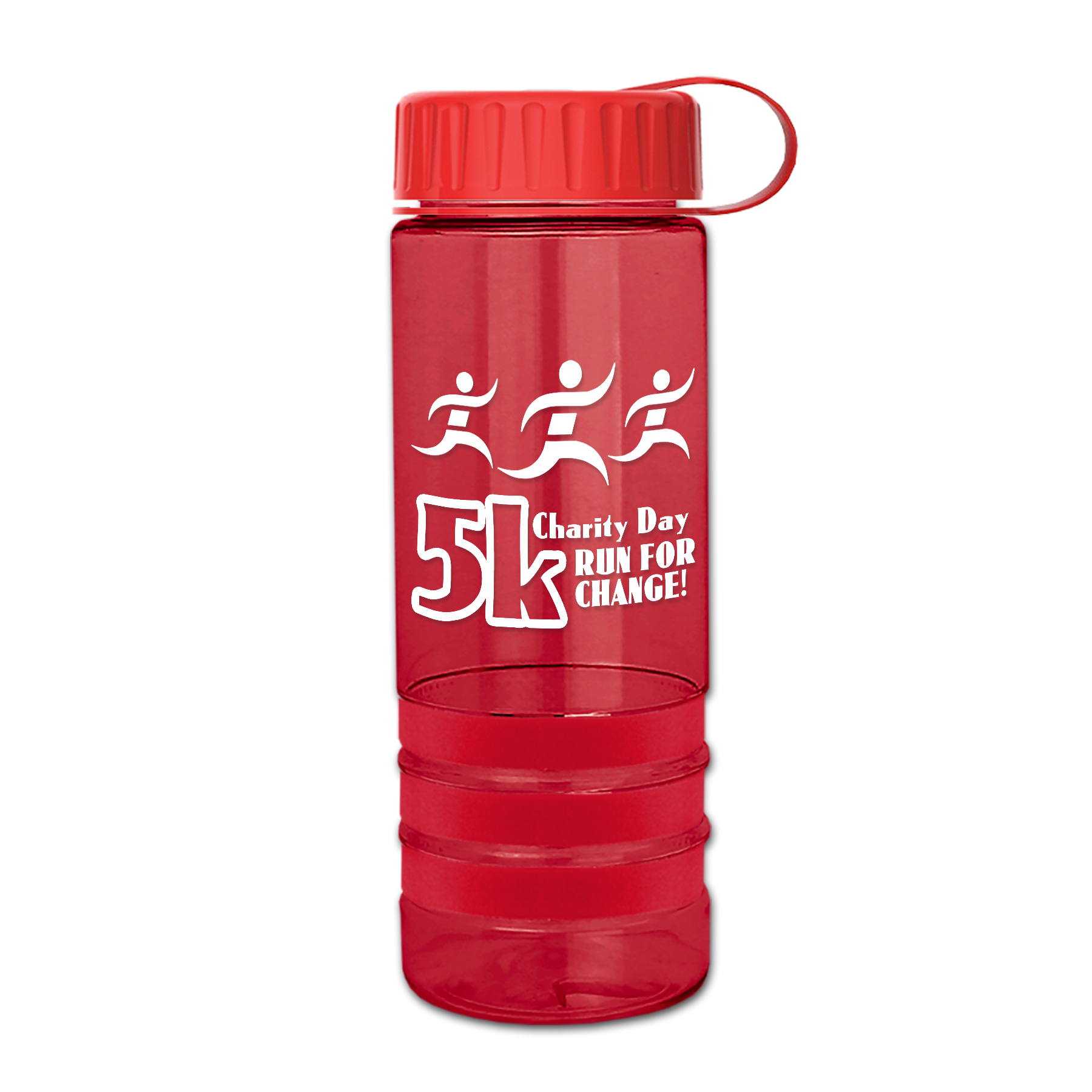 Sergeant Stripe - 24 oz. Tritan Bottle with Tethered and Stripe Bands 2