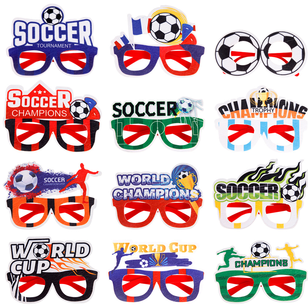 Qatar World Cup Decorative Glasses