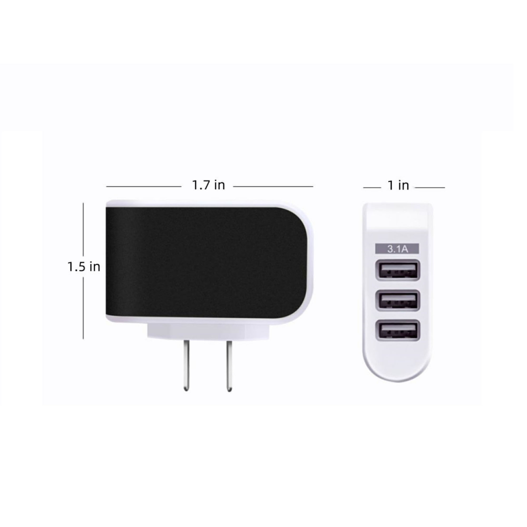 3 Port USB Charger 2
