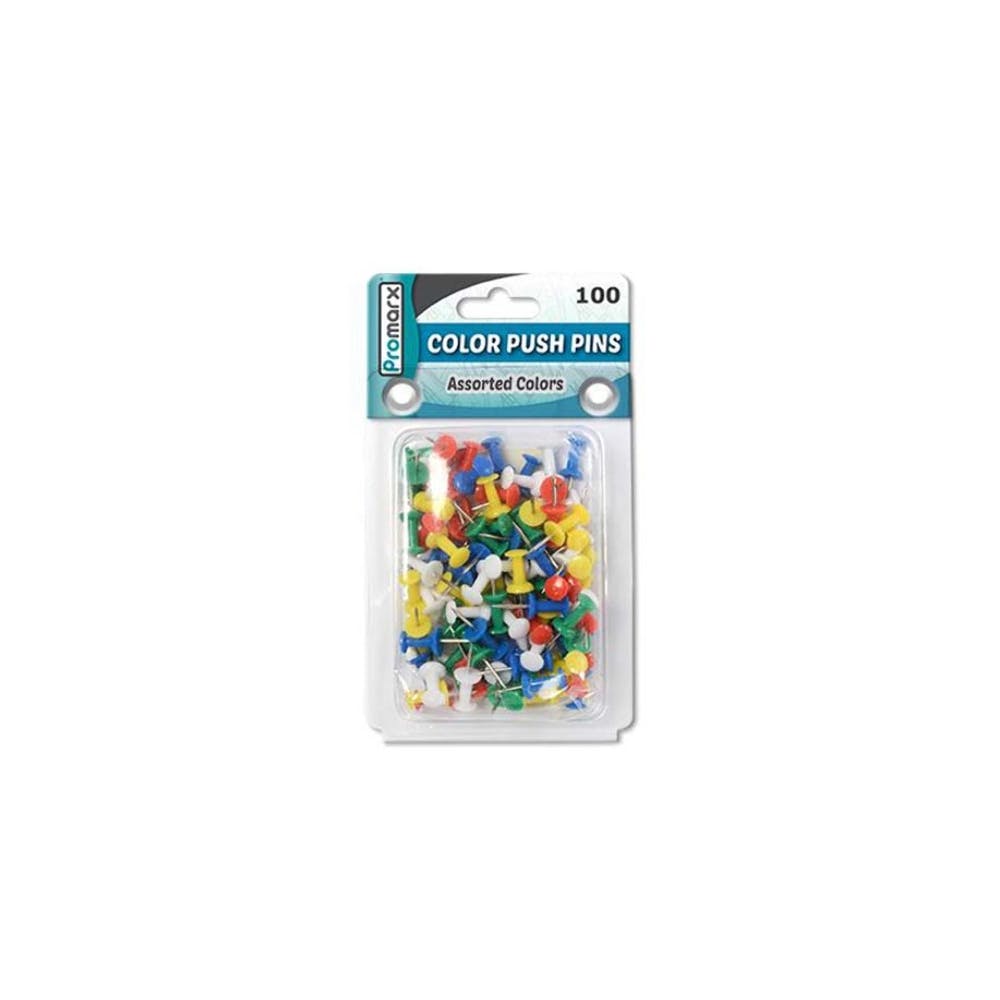 Push Pins - Assorted 100 Count 2