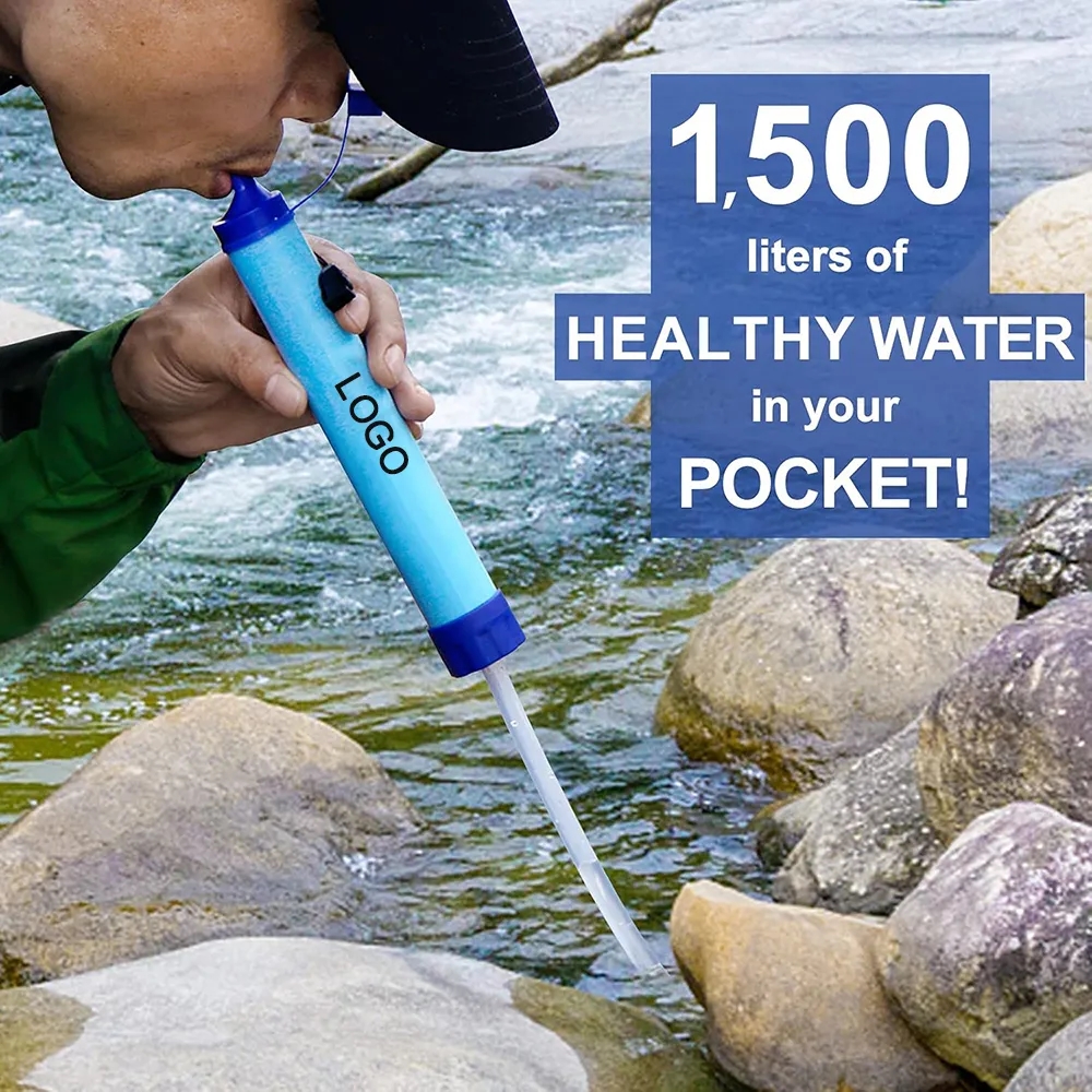 Outdoor Survival Personal Water Filter Straw 6