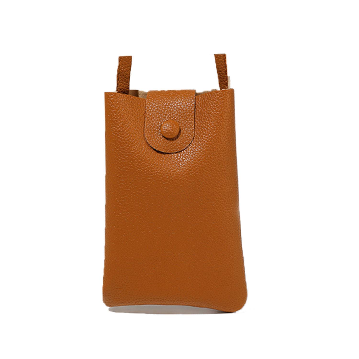 Soft Leather Phone Holder Wallet Bag PouchPurse Fanny Packs 2