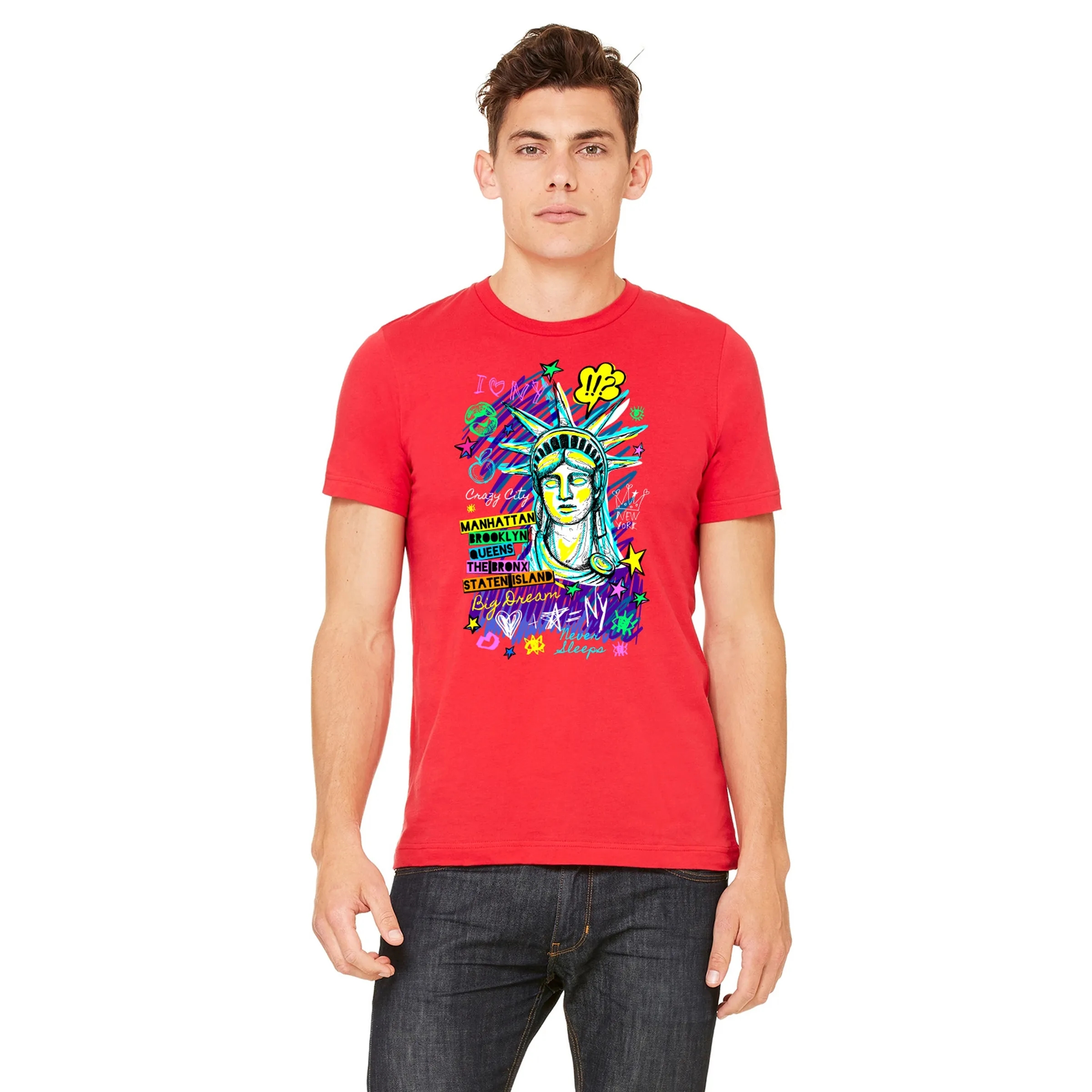 Bella + Canvas Unisex Jersey Short-Sleeve T-Shirt 57