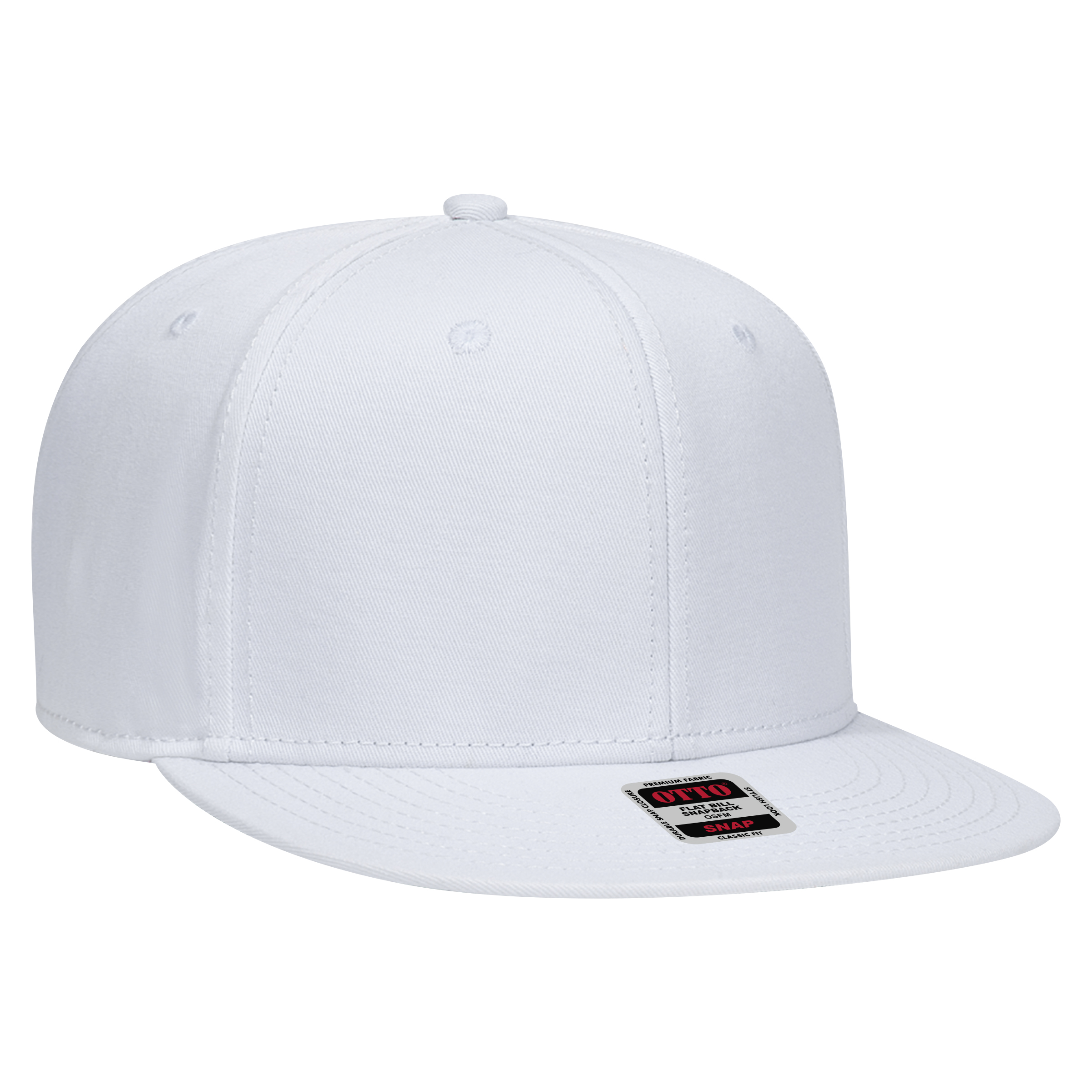 OTTO CAP® OTTO SNAP 6 Panel Pro Style Snapback Hat 23