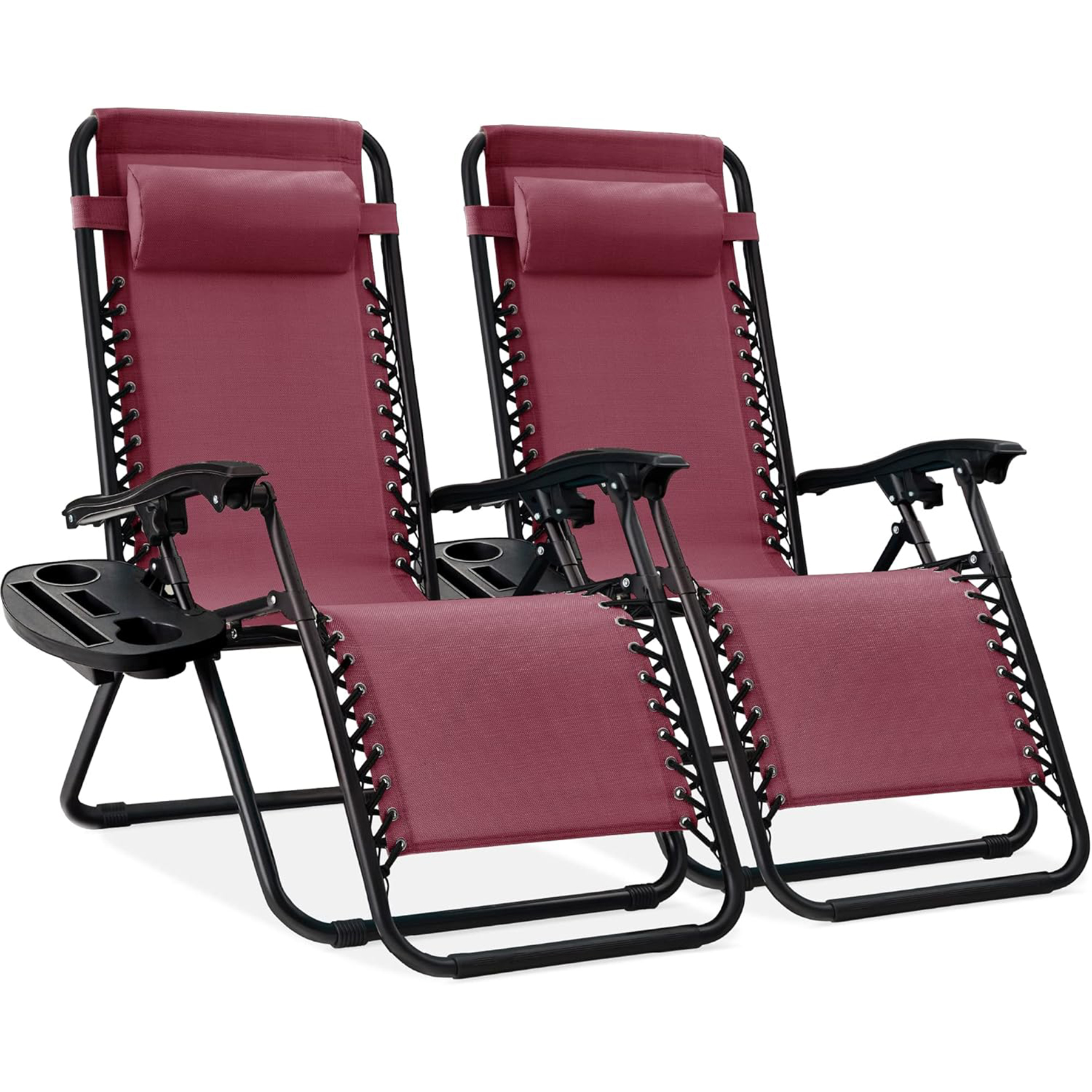 Adjustable Steel Mesh Zero Gravity Lounge Chair 8