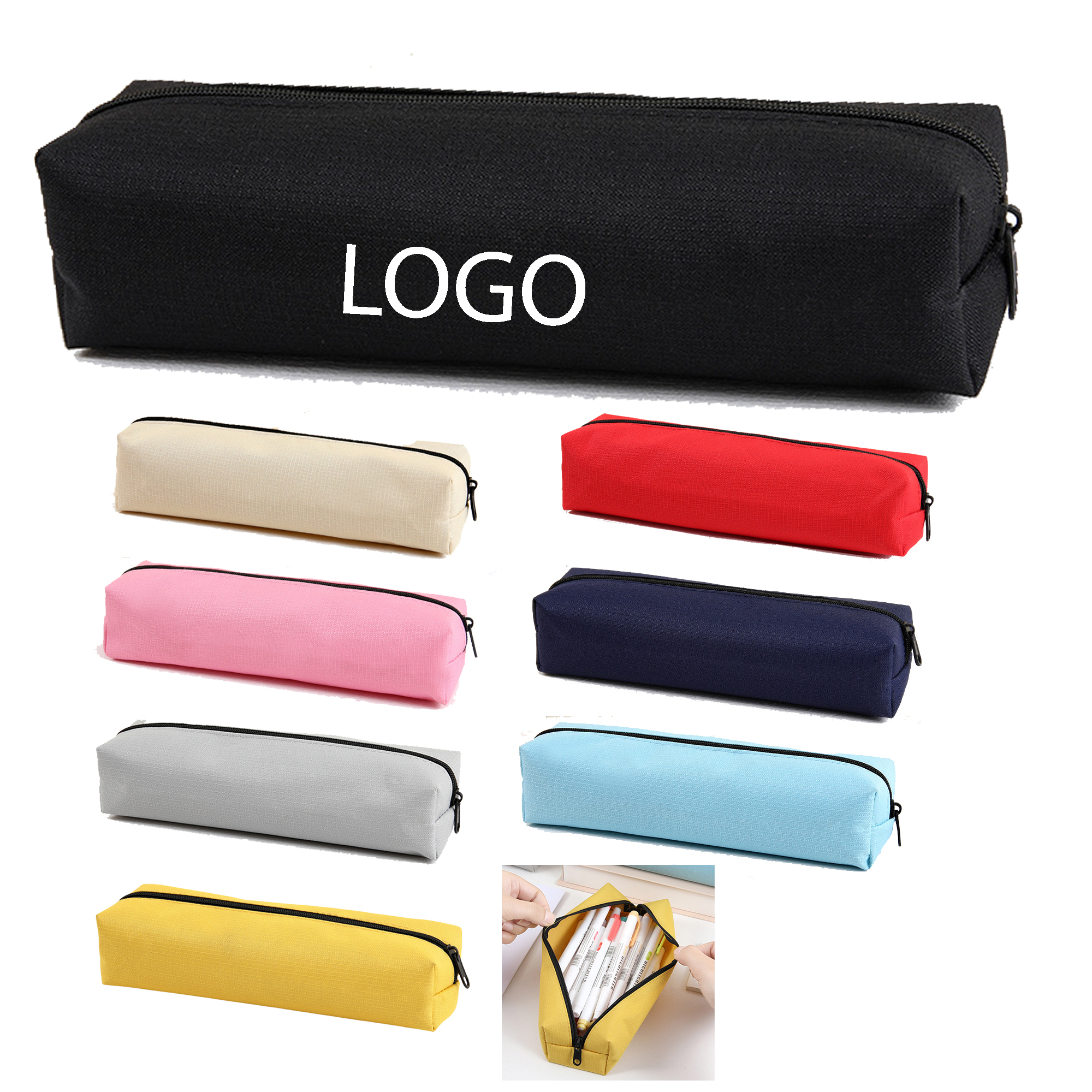 Classic Oxford Fabric Pencil Case 8