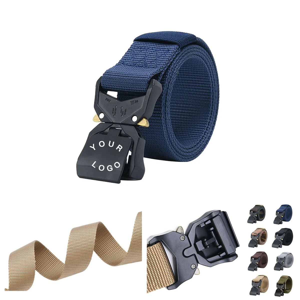 Reinforced Nylon Tactical Belt For Field Activities 6